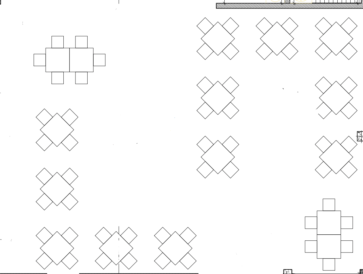 Restaurant floor plan